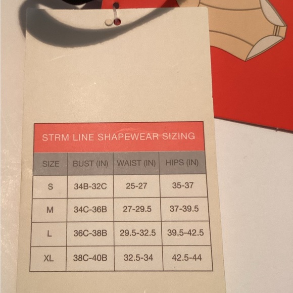 NEW STRM LINE WIREFREE BODYSUIT SHAPEWEAR BLACK SIZE LARGE - Picture 10 of 13